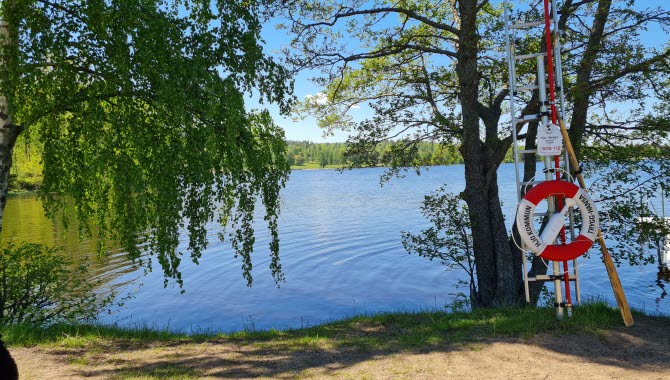 Varprets badplats, Mullsjön Hjo.