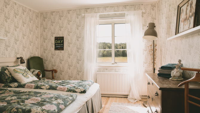 Sovrum på Toric Farmlodge.