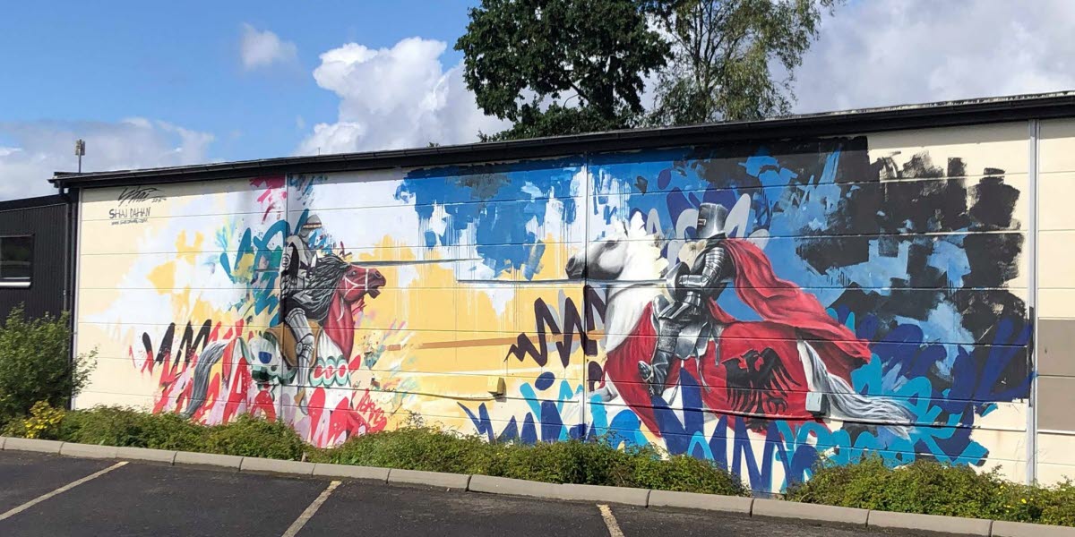 Street Art In Ulricehamn