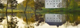 Torpa stone castle, autum, Tranemo, Sweden