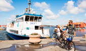 ferry from Skärhamn with passangers