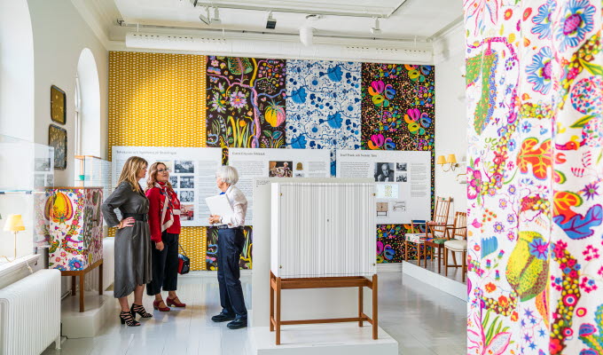 Women at Estrid Ericson exhibition