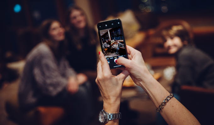 Familj på Öijared Resort