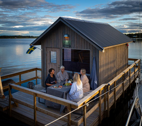 The Sauna Raft