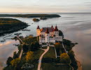 Läckö Castle and the trail Biosfärleden