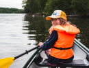 Paddle in Laxsjön.