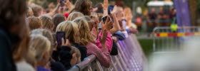 Event crowd in Lidköping