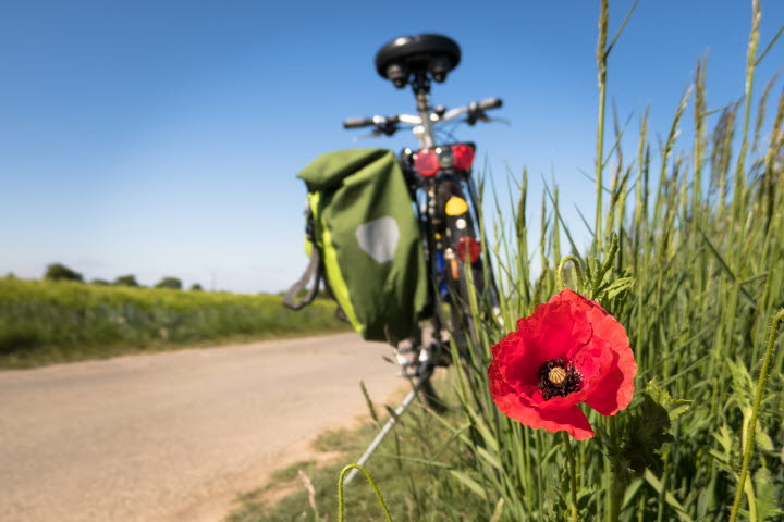 Lunchrunda på cykel till Lundsbrunn och Husaby