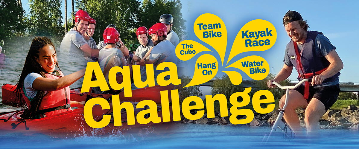 Poster med Aqua Challenge