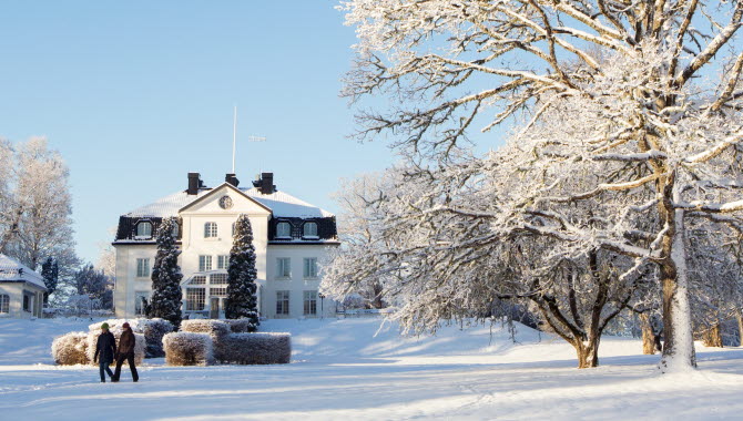 Vinter vid Baldersnäs Herrgård