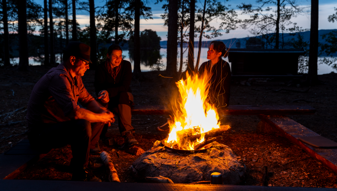 Lägerplats i Dalsland