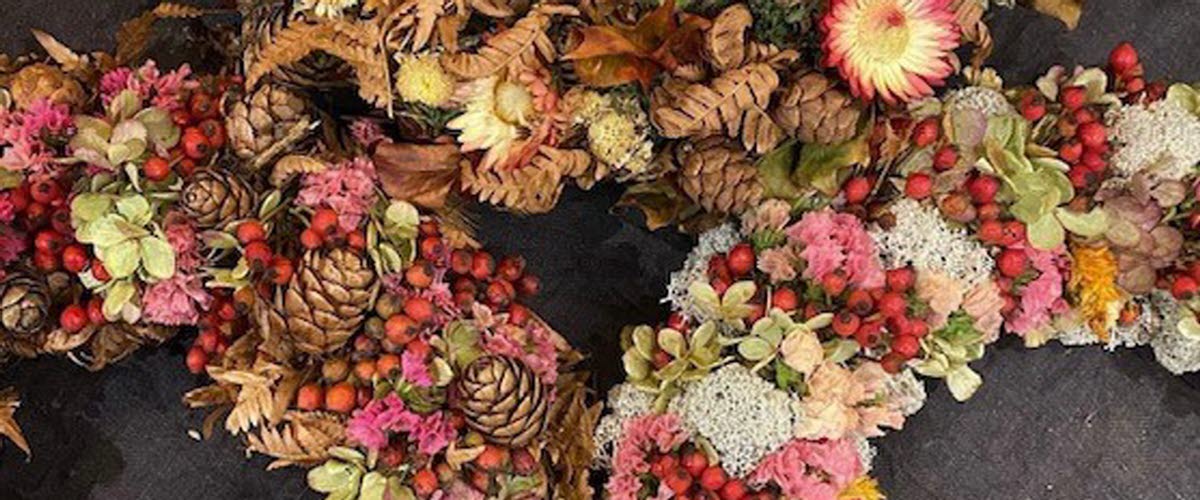 Bild på blomster av Hulda Hult Blomster