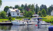 Gästhamn Långbron. 