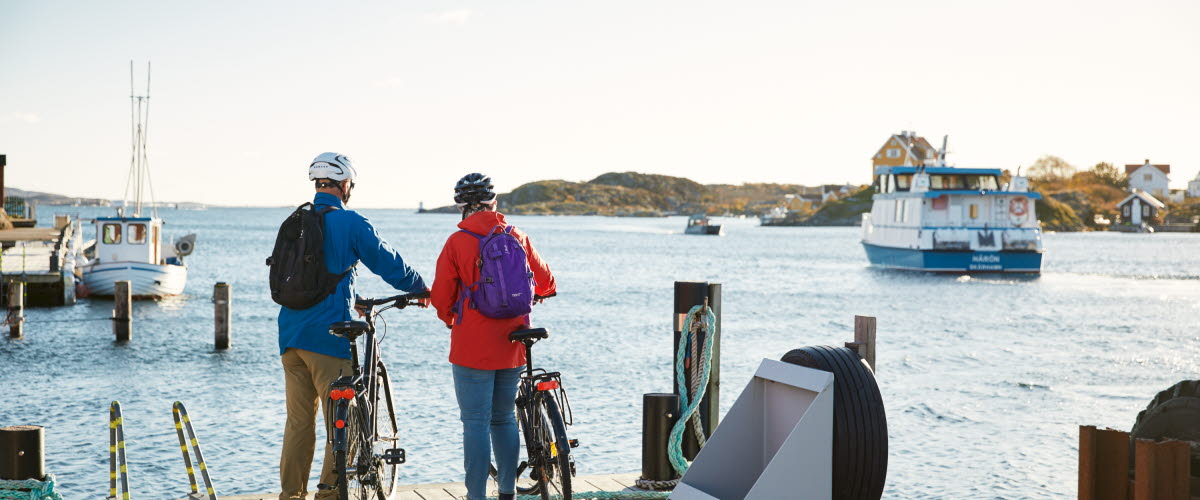 Cykla på Tjörn