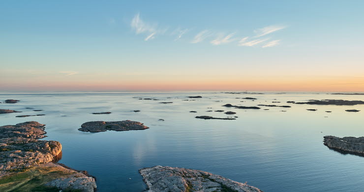 Summer in the archipelago of Bohuslän
