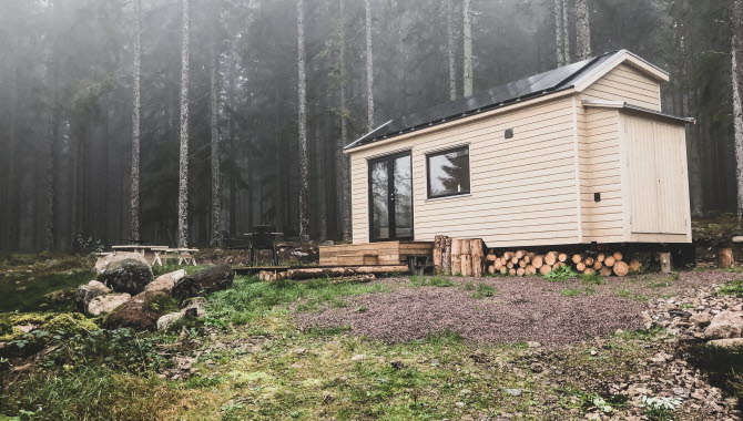 Inforest, accommodation in Hjo, West Sweden