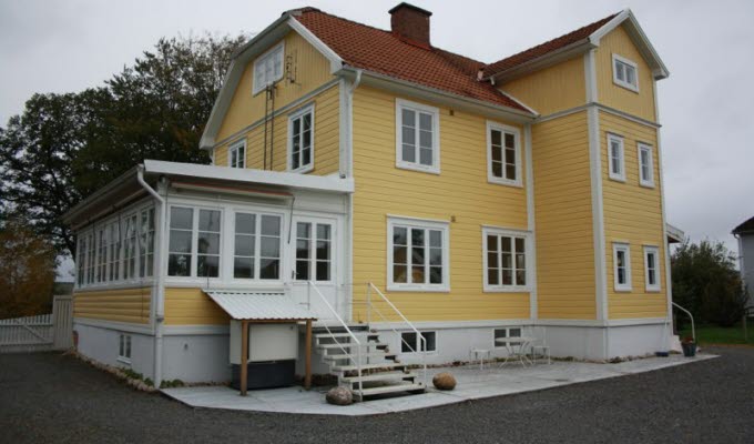 Villa Nysäter. Bild på huset.