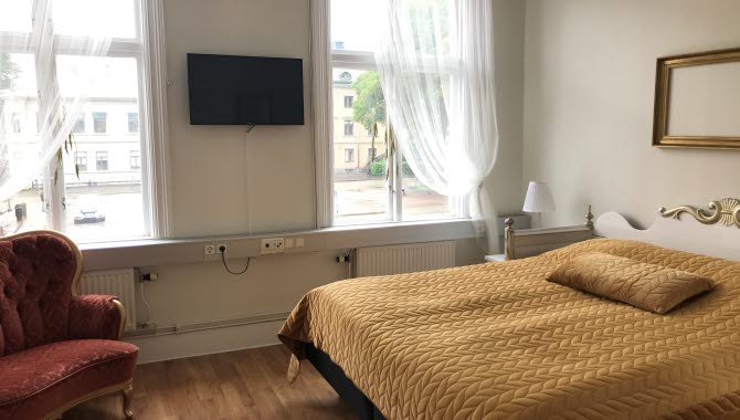 Dubbelrum på Järnvägshotellet