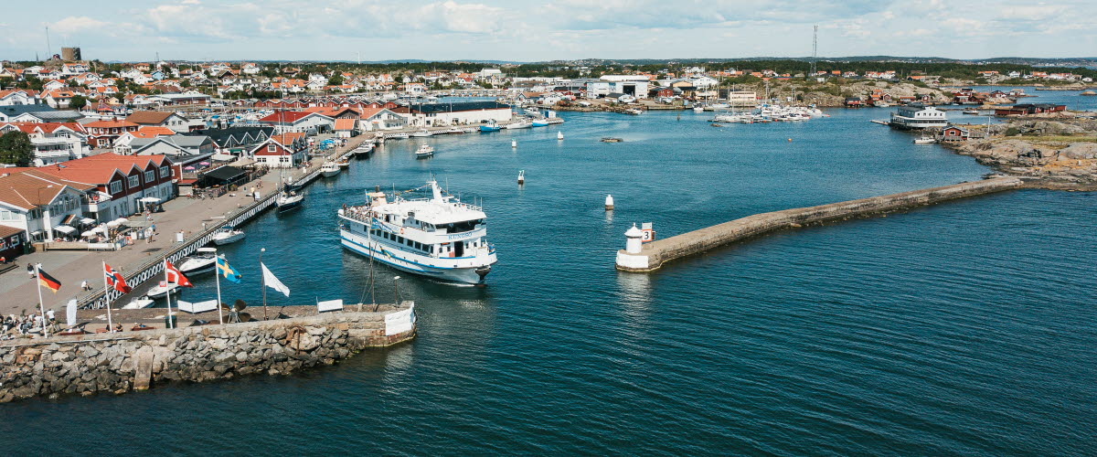 Hönö harbour the ferry Kungsö