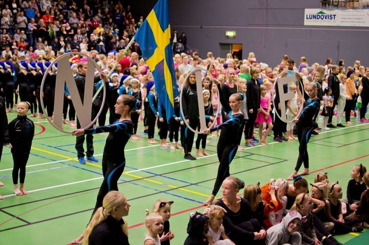 NIF-Gymnasternas årliga juluppvisning