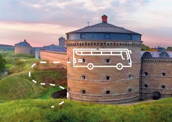 Busspaket på Karlsborgs Fästning