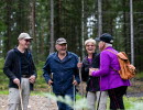 Hiking in the Högsåsen nature reserve and Kvarnfallet