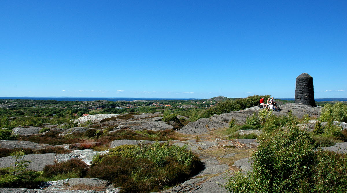 Utsikt från Valfjäll, högsta punkten på Sydkoster