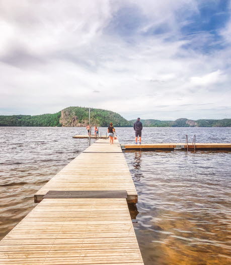 Hällungen Bastevik insjöbadplats
