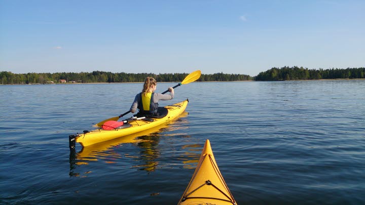 Pathoda Kayaking Paddling in the area aroung the Göta Canal