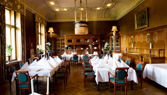 Bjertorp Slott matsal restaurang