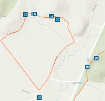 Norra stigen Brodalen_karta