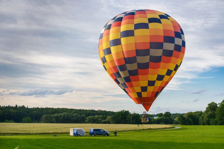 Ballongflyg i Skaraborg