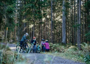 Cykla Mountain Bike vid Lassalyckan