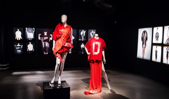 exhibition at Textilmuseum