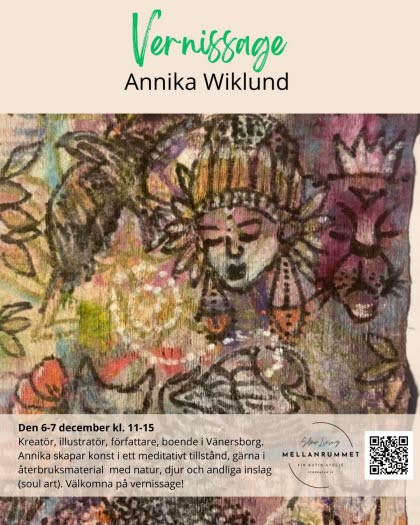 Vernissage Annika Wiklund 