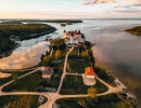 Läckö Castle and the trail Biosfärleden