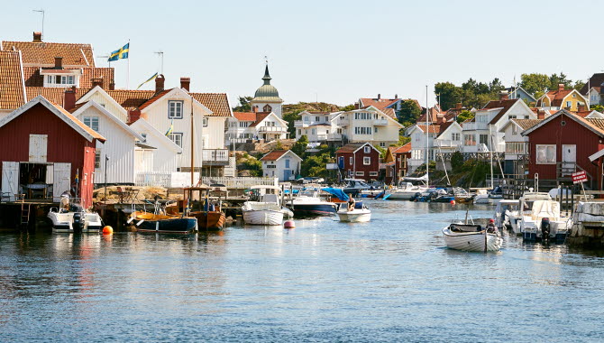 Summer in the archipelago of Bohuslän