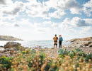 Hikers at Skärgårdsleden.