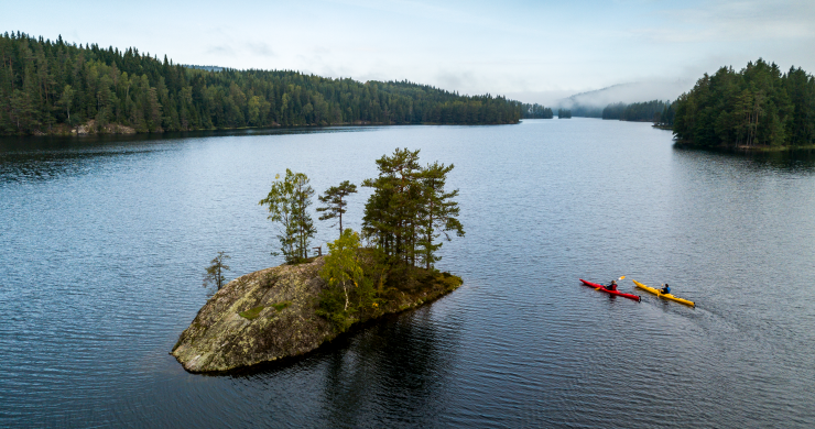 Paddle in the lakes of Dalsland