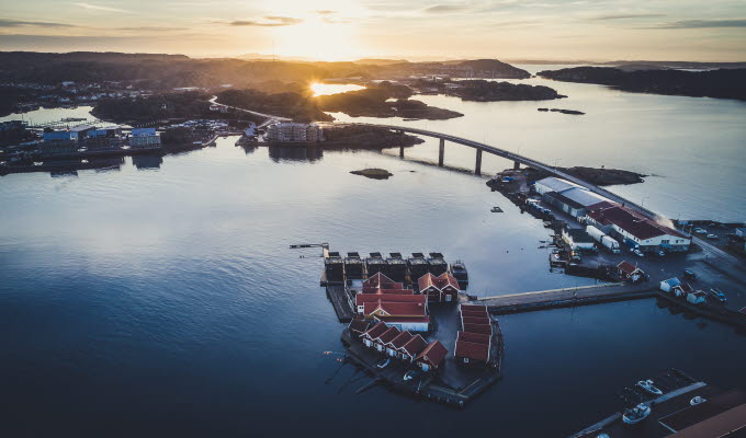 Restaurang och hotell Salt och Sill på Klädesholmen