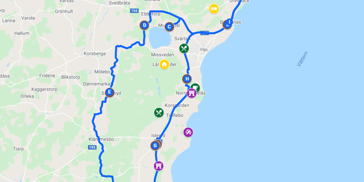 Roadtrip på Hjos landsbygd