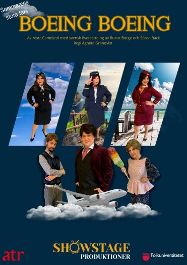Showstage Produktion presenterar humorfarsen Boeing Boeing 