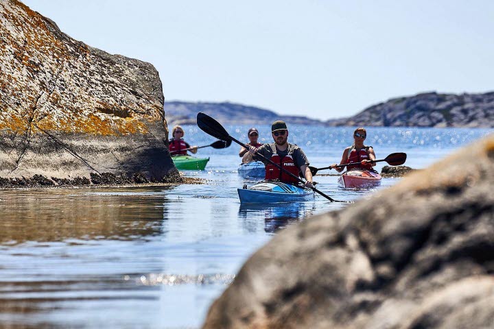 Kayaking in the Koster archipelago
