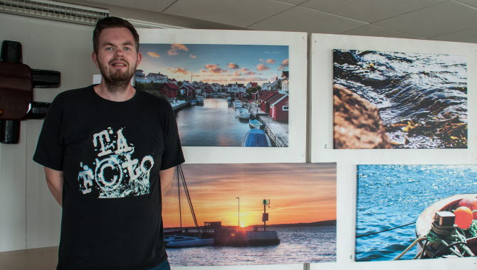 kanalfesten 2019 - Fotografen och utställaren Tobias Ardstål.