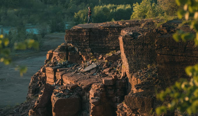Platå på Kinnekulle