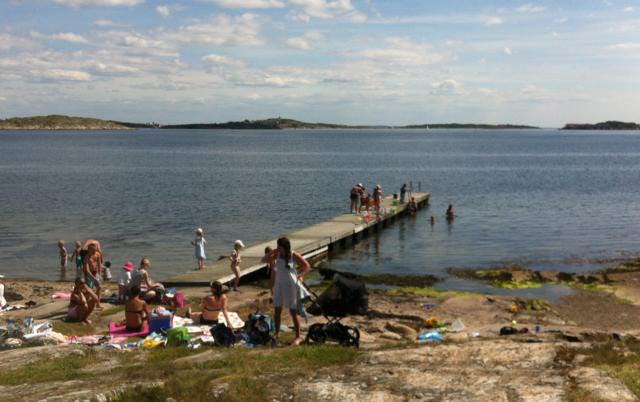 Badplats Hälsö Tjolmen